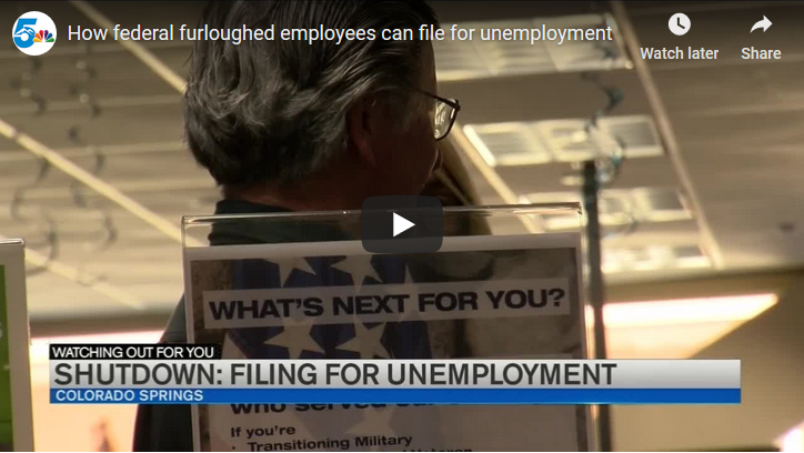 How federal furloughed employees can file for unemployment
