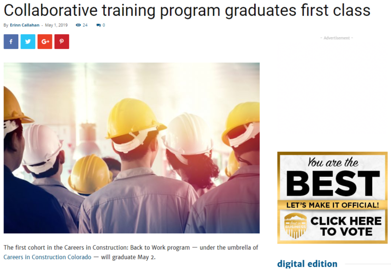 Collaborative training graduates May 1 2019