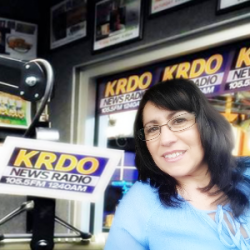 Darlene in KRDO studio image