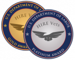 Hire Vets Medallion program logo